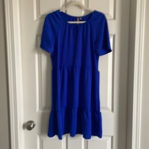 Brina & Em Charleigh tiered keyhole knit dress-Lg